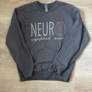 Goldman heavy blend sweatshirt for Neuro Nurses size S